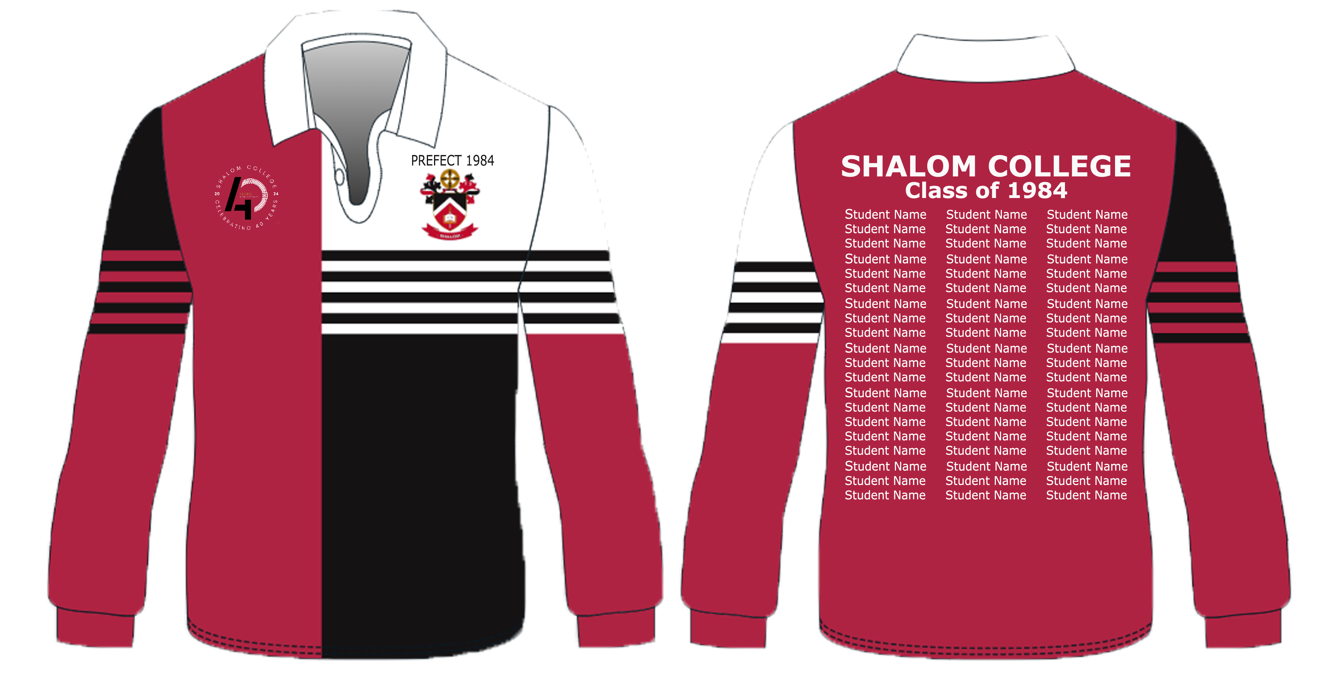 1984 Reunion Senior Jersey